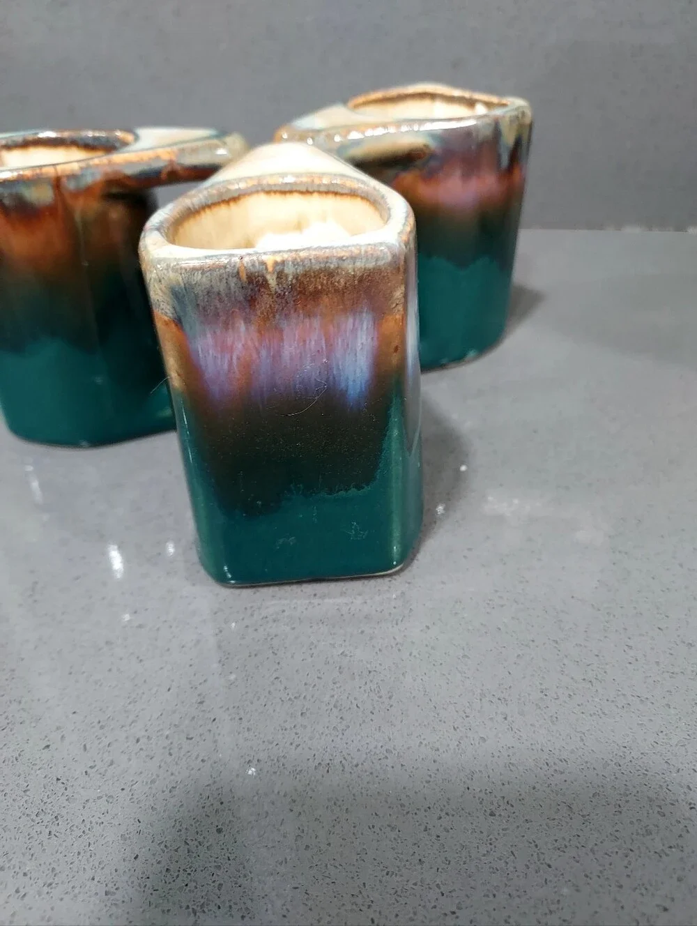 Rodolfo Padilla Espresso Drip Glaze Mugd